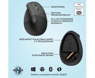 LOGITECH Lift RighT Vertical Ergonomic 910-006473 - 743071 - zdjęcie 11